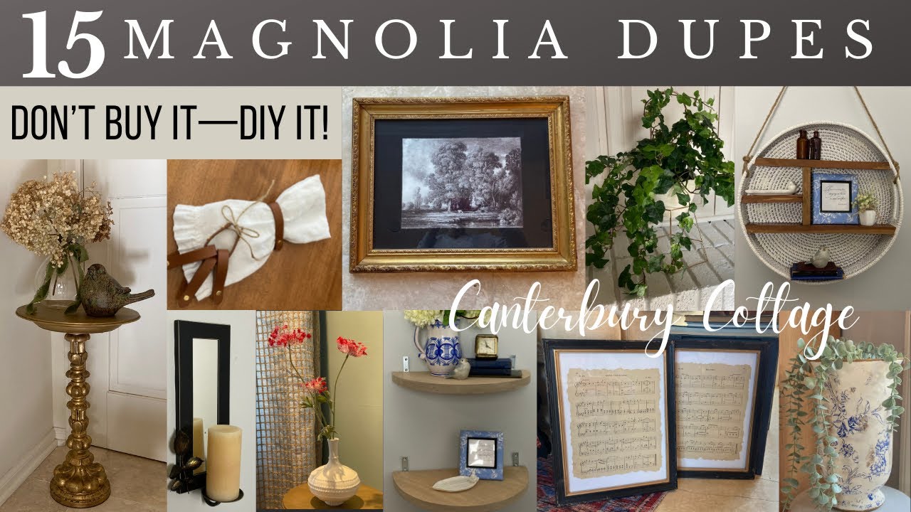 15 affordable Magnolia-inspired spring decor DIYs