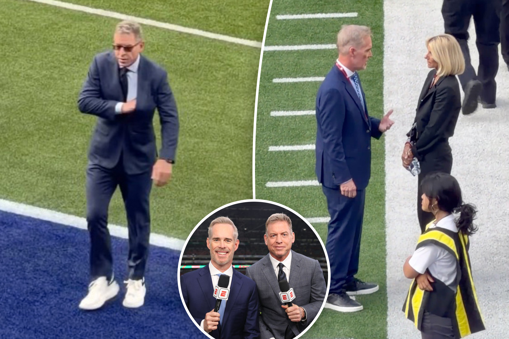 Pregame videos surface of Troy Aikman, Joe Buck amid $108 million ESPN ...