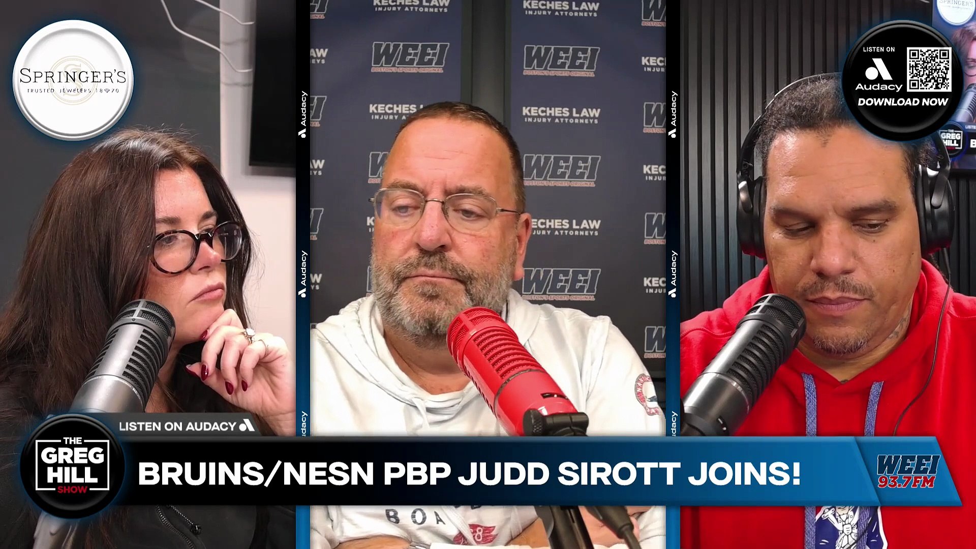 Bruins PBP Judd Sirott joins! Thoughts on Frozen Frenzy? Is Fraser ...