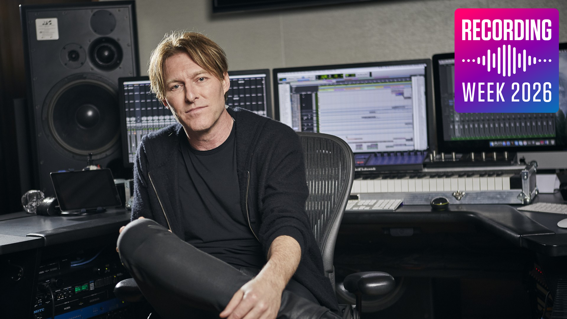 We enter the studio of soundtrack overlord Tyler Bates