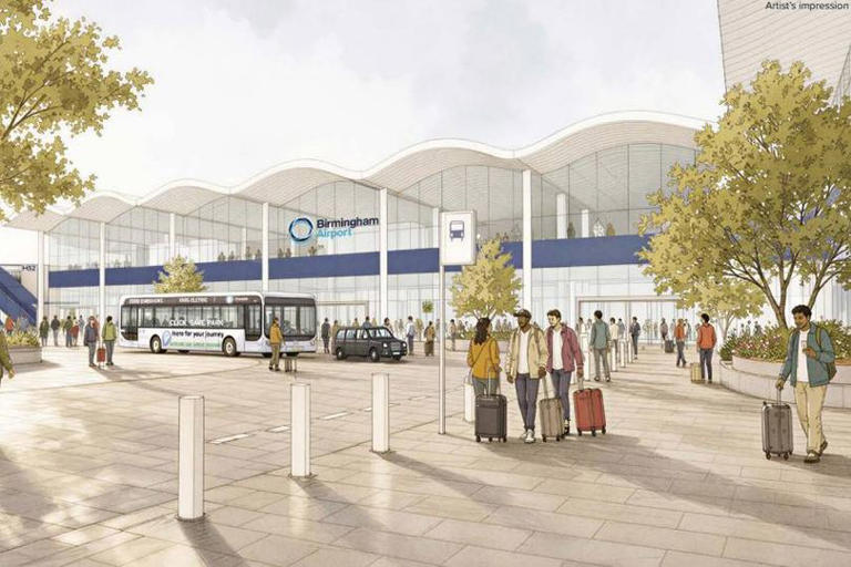Birmingham Airport's £2bn expansion plan to double passengers without ...