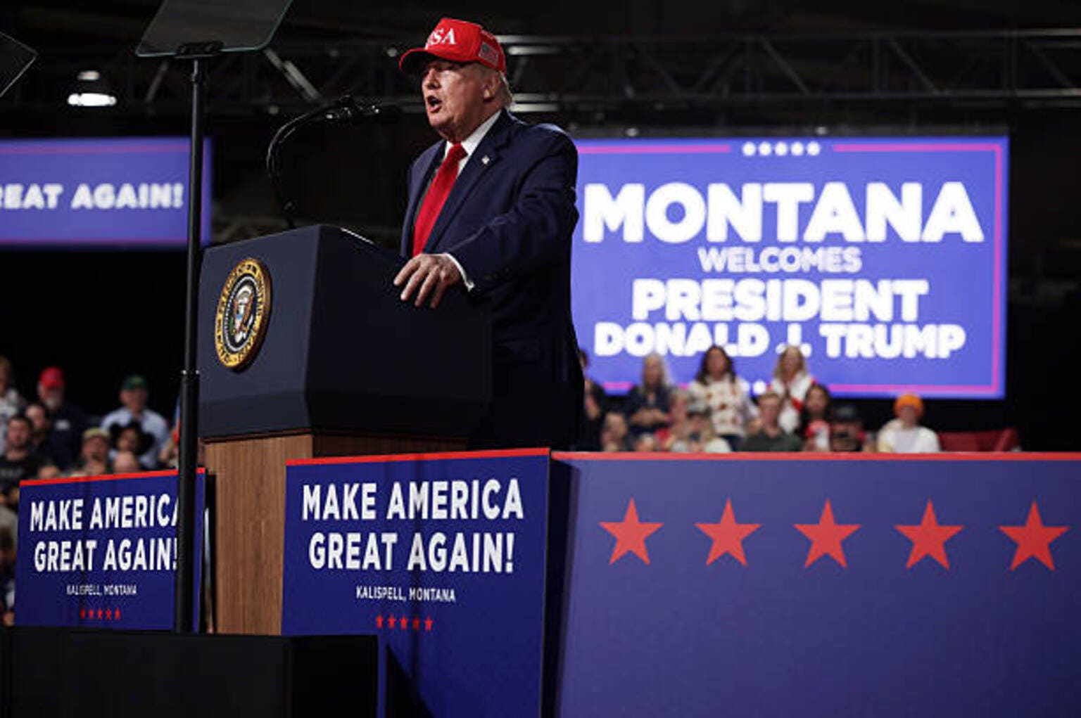 Trump announces Montana testing range for hypersonic weapons, drones