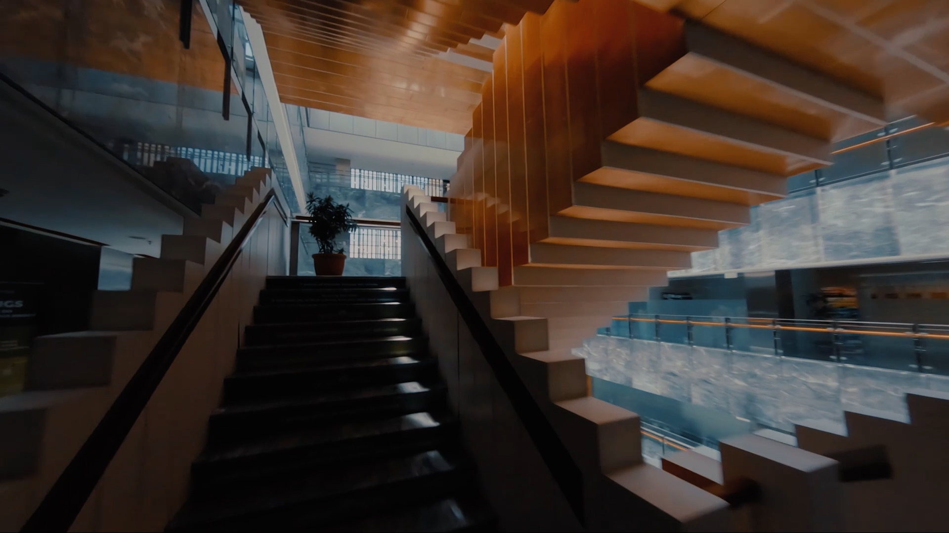 Exploring office spaces: A first-person perspective tour