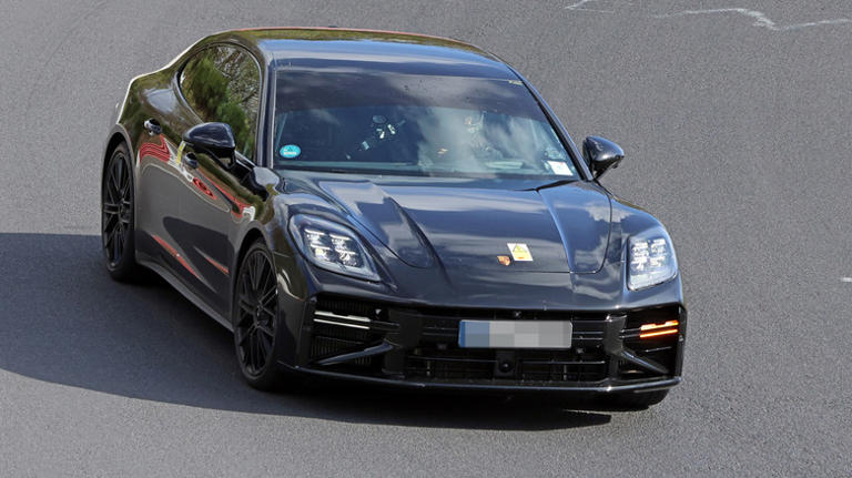 If this Porsche Panamera prototype is anything to go by, they're ...