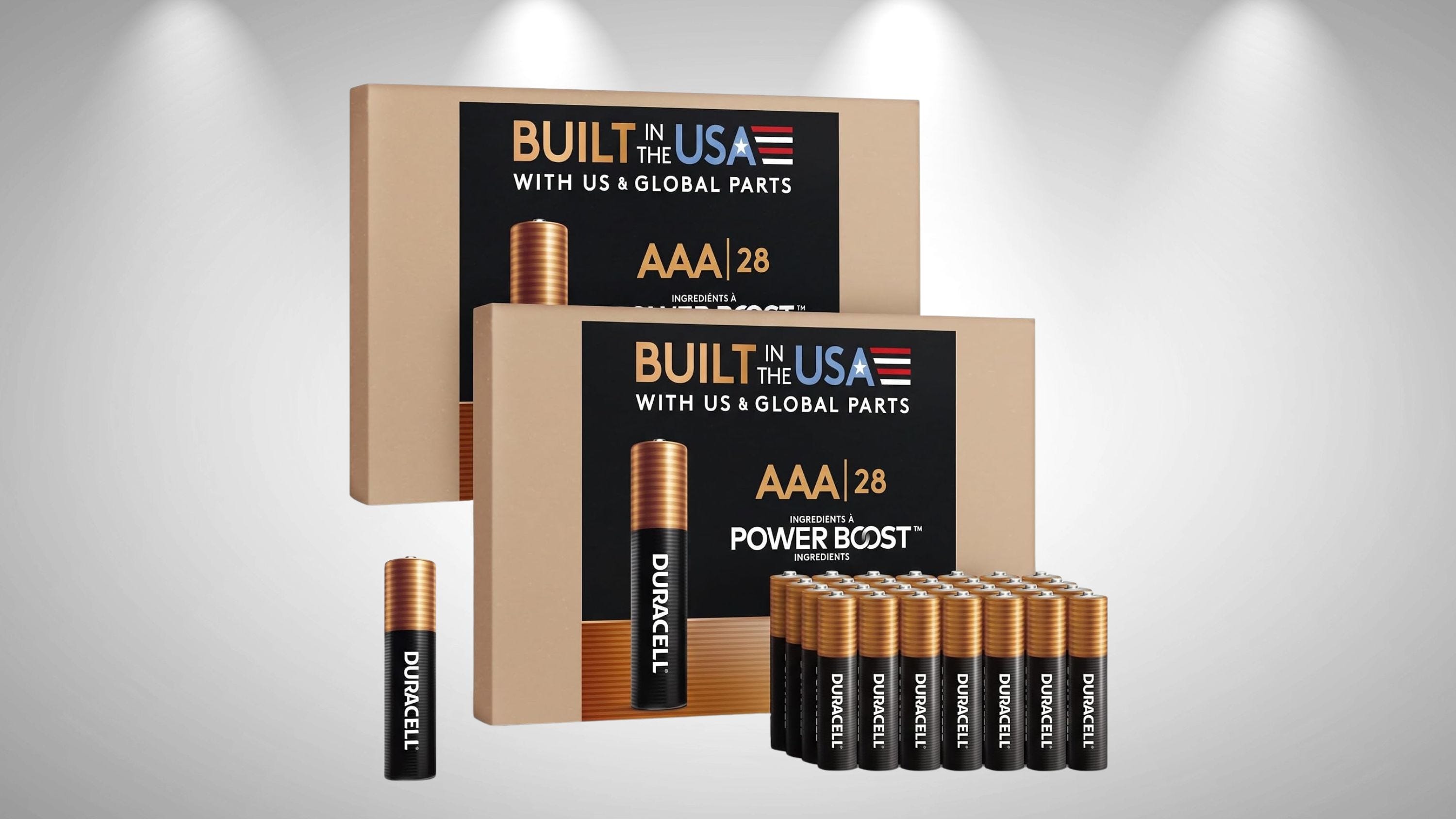 Amazon's discounted Duracell battery bundle costs less than $0.50 each