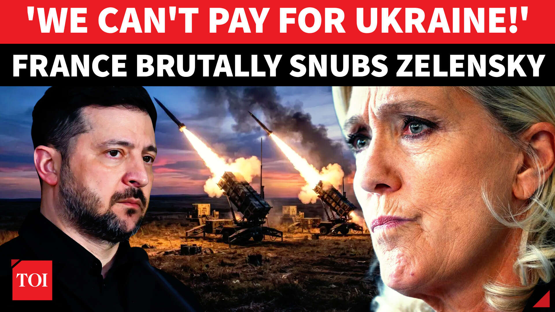 Zelensky’s Europe lifeline crumbles! After Germany, France’s far-right ...