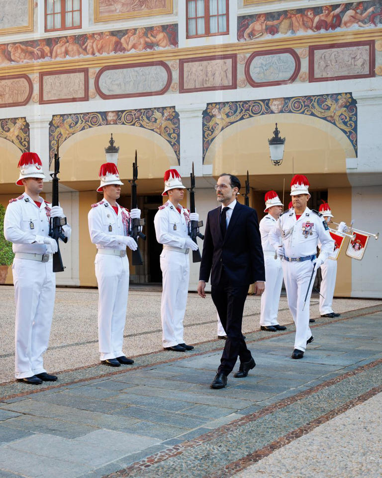 Prince Albert welcomes ambassadors from two Latin American countries to ...