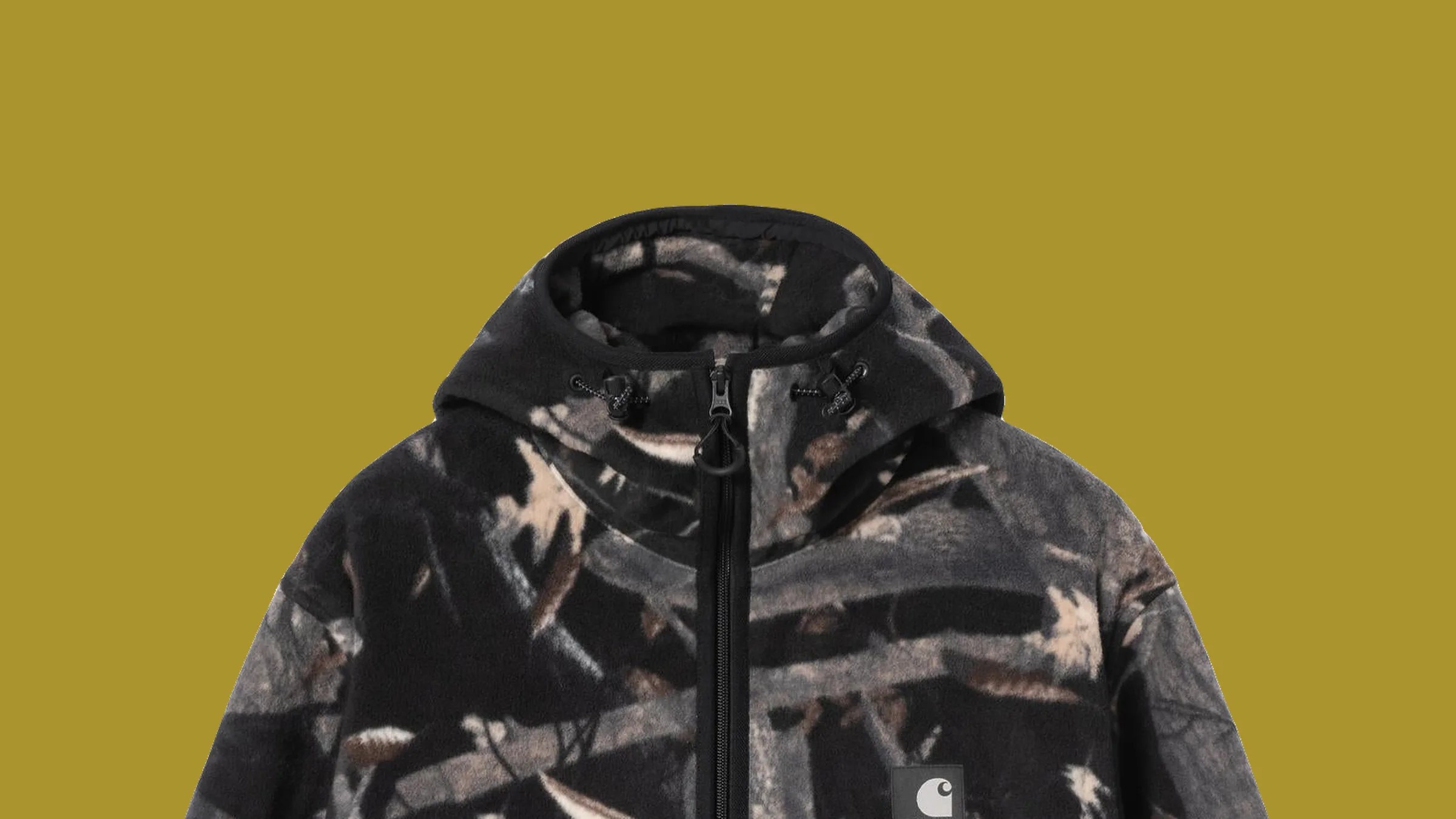 Carhartt WIP keeps the camo craze going with its latest fleece