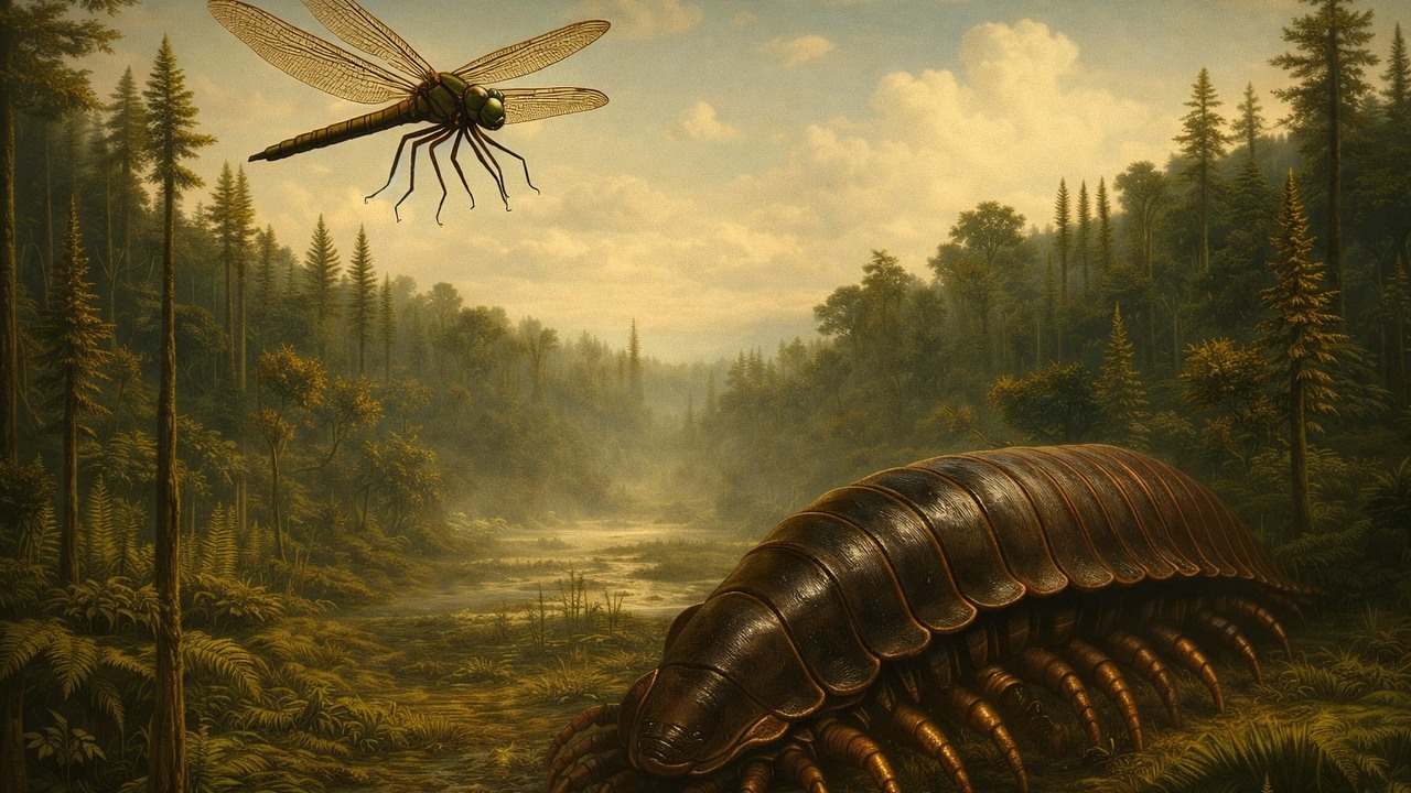300 million years ago, Earth was ruled by giant insects – this was a ...