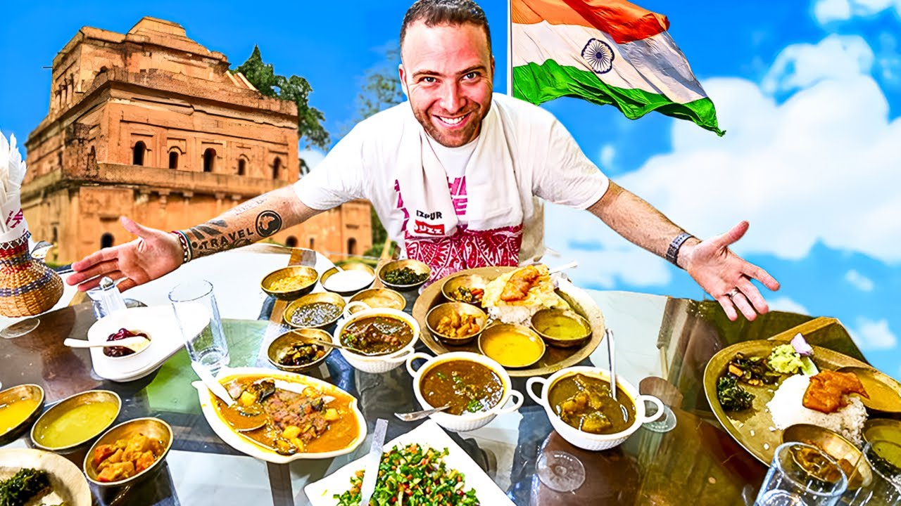 Bamboo pork, boiled pork and chicken curry: An Assamese feast!