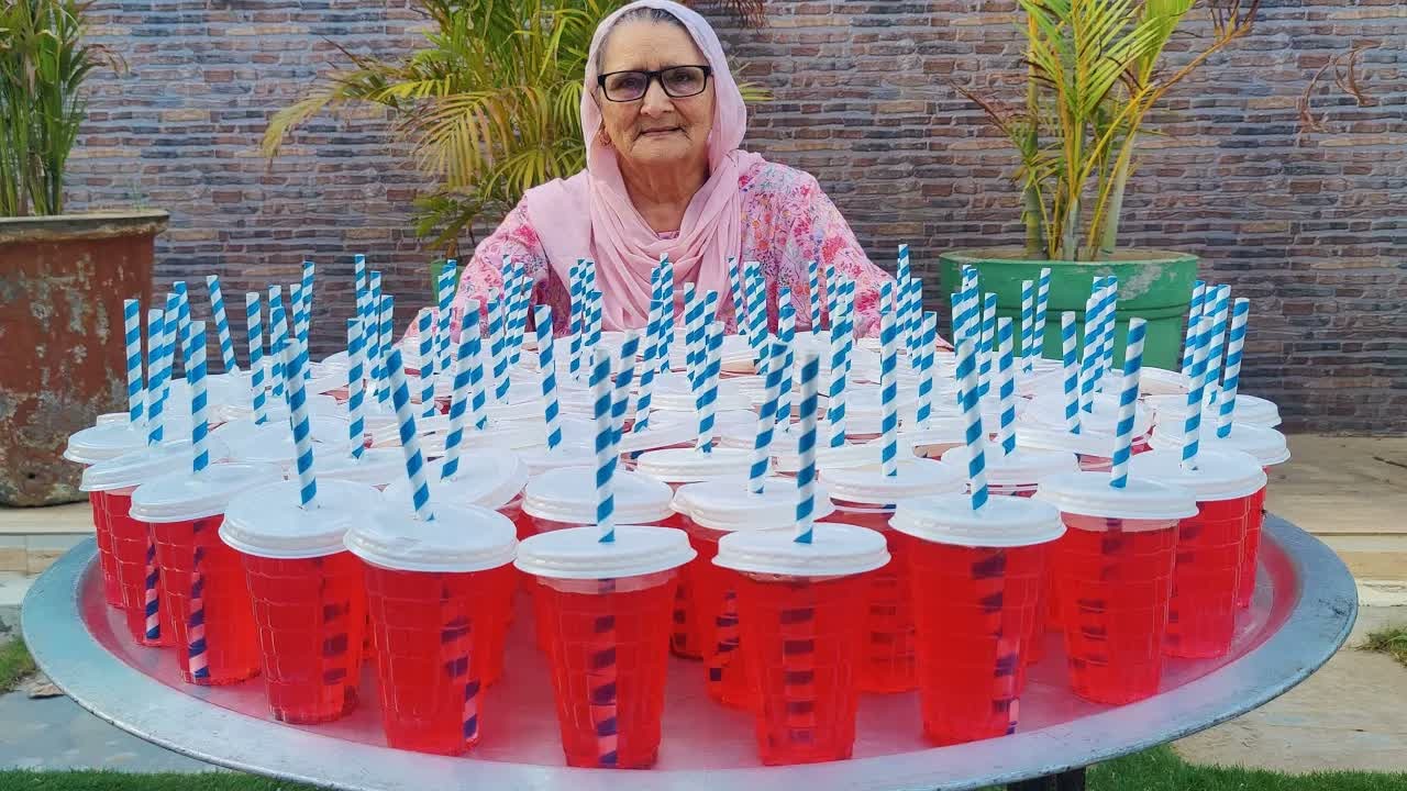 Village granny makes a refreshing coconut drink that puts bottled ...