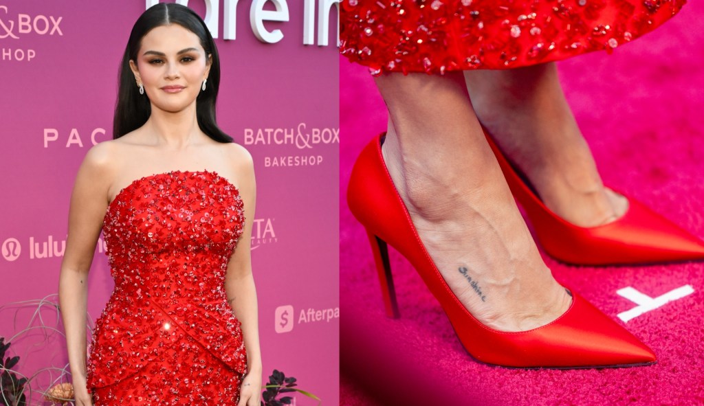 Selena Gomez wows in red pumps at the 2026 Rare Impact Fund benefit