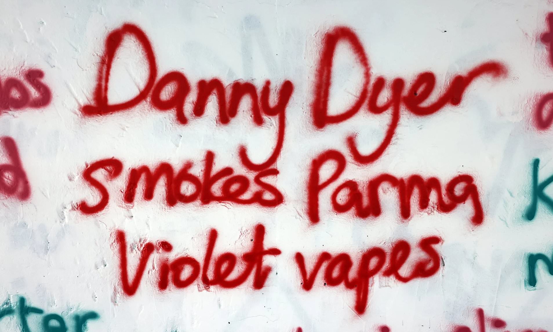 Graffitist arrested over celeb-inspired messages including 'Danny Dyer ...