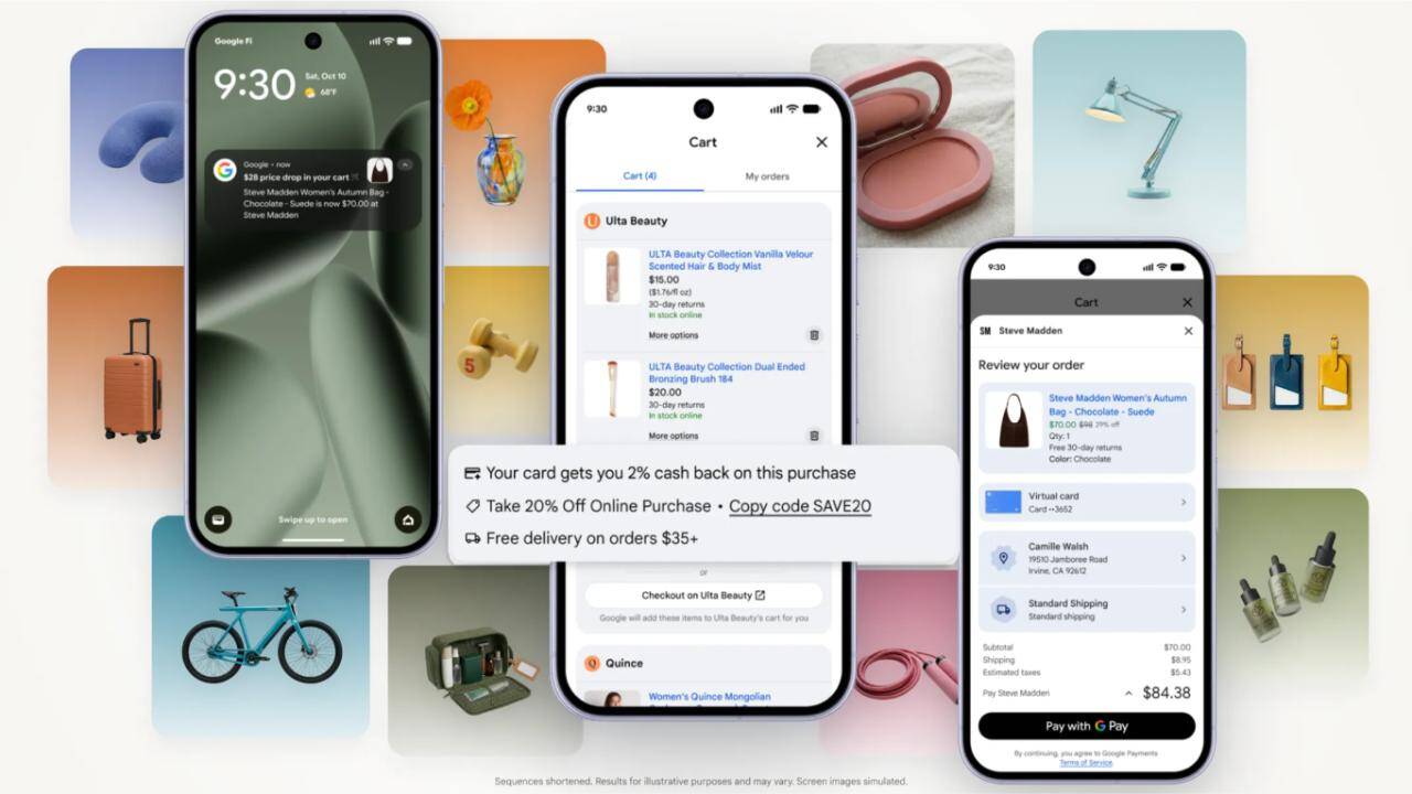 Google launches Universal Cart in Search and Gemini app in US