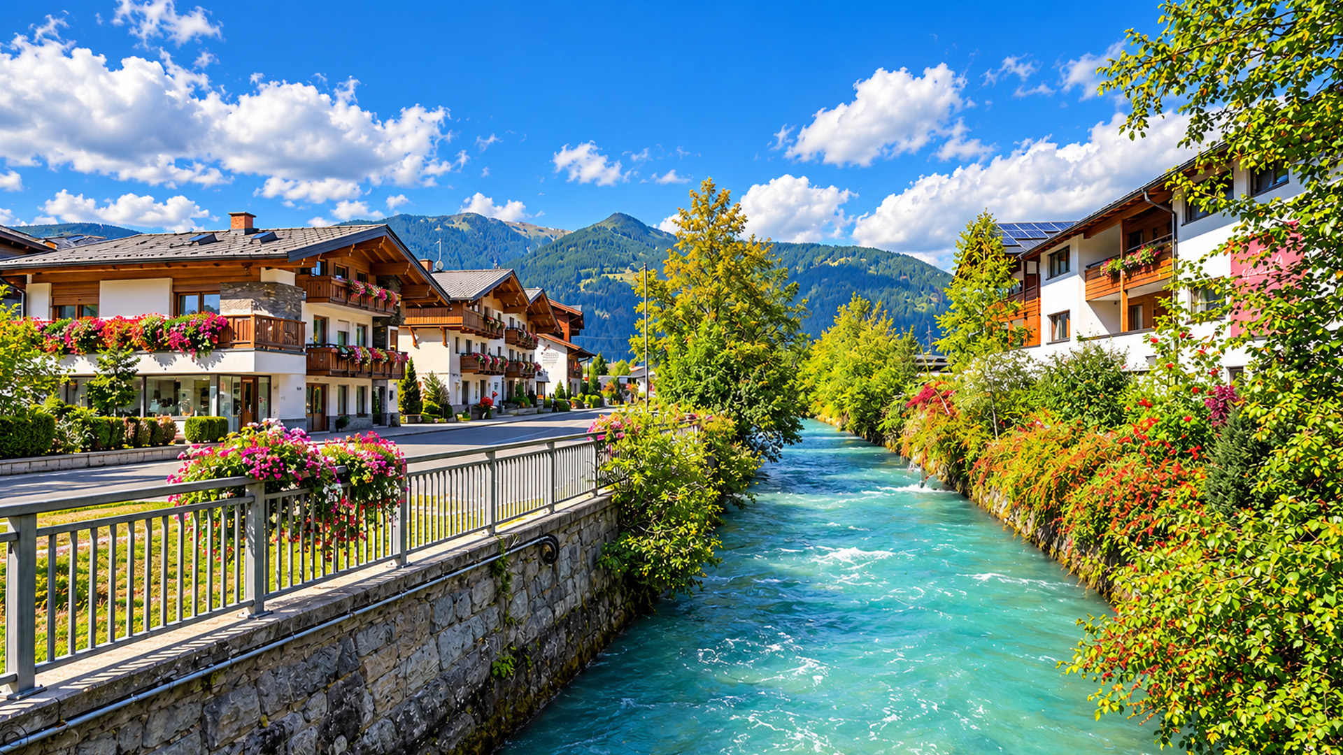 Exploring Kaprun beside Austria’s Salzach Valley (4K)