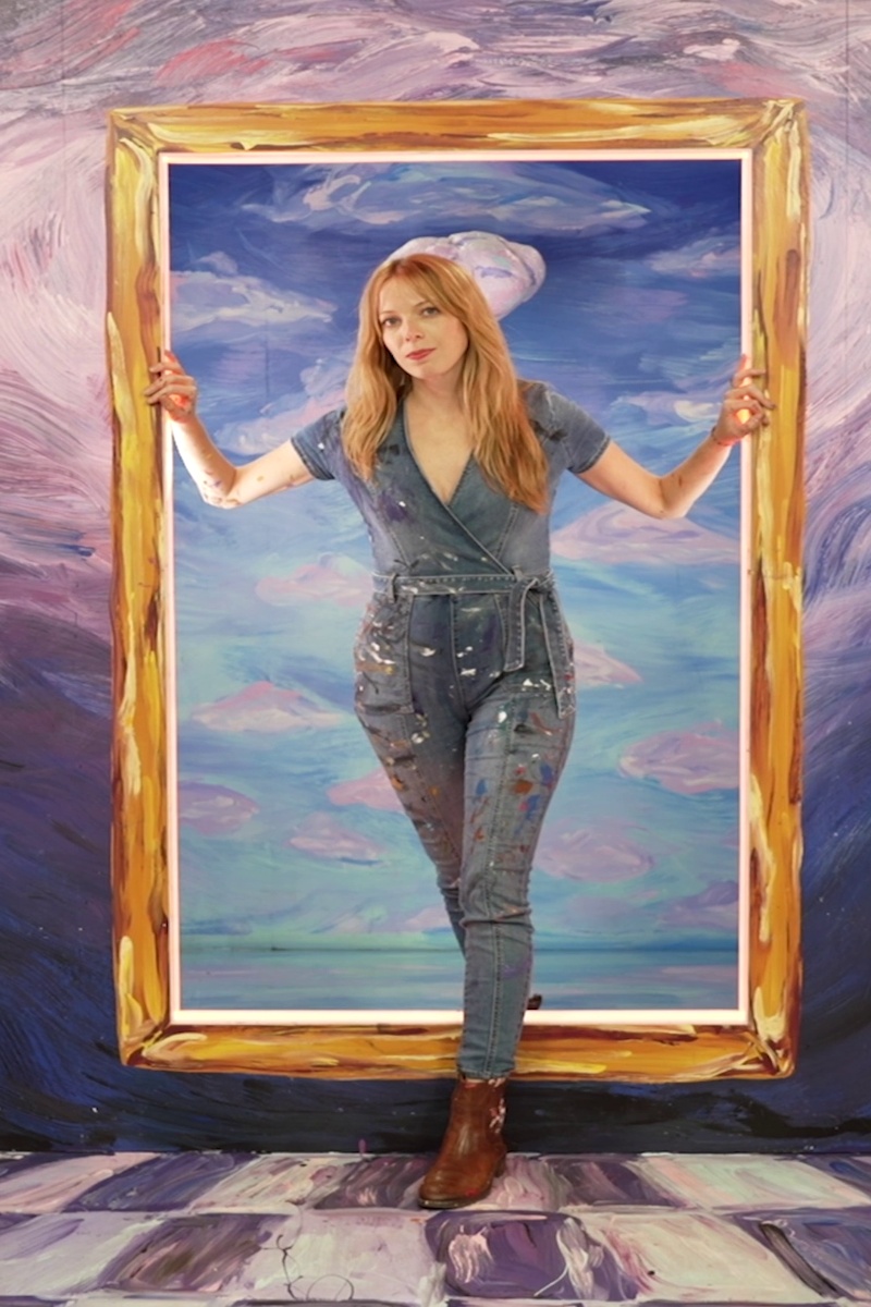 Alexa Meade turns real life into living art