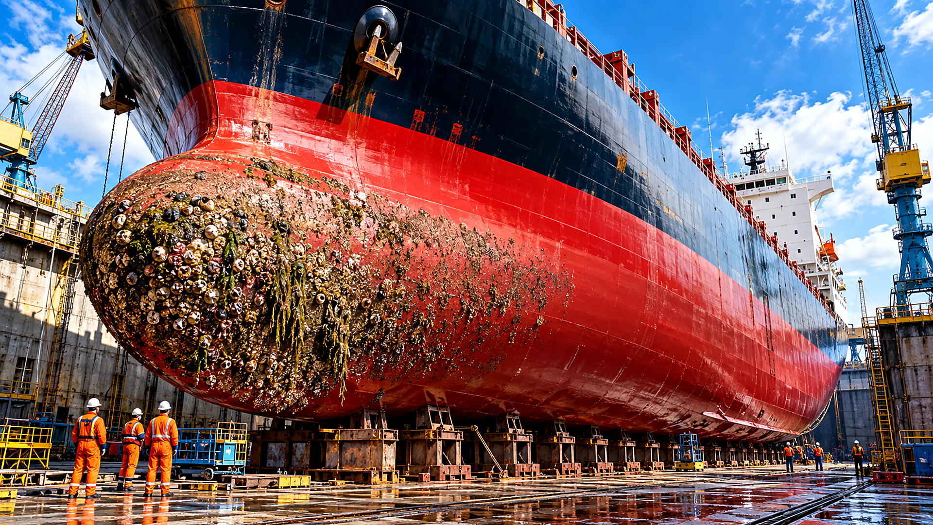 Why antifouling paint turns red, how copper oxides, biocides, and hull ...
