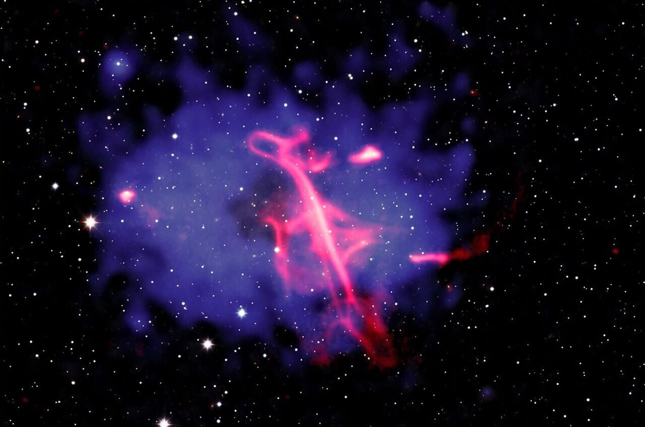 Chandra breaks down 'Treble Clef's' galaxy cluster collision