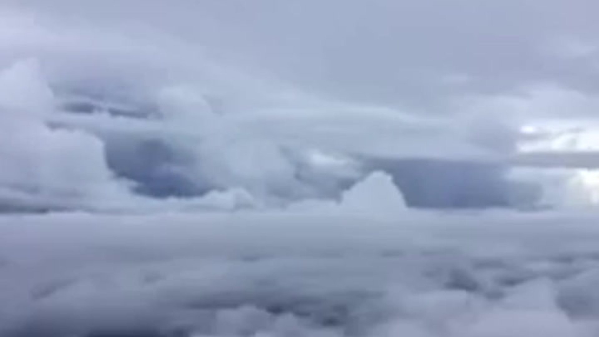 Flight through Hurricane Irma must be seen to be believed