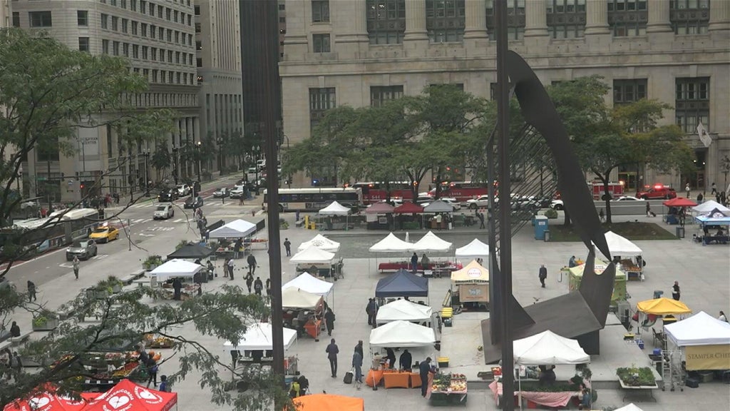 Suspicious envelope found at Cook County next to Chicago City Hall, prompting hazmat response