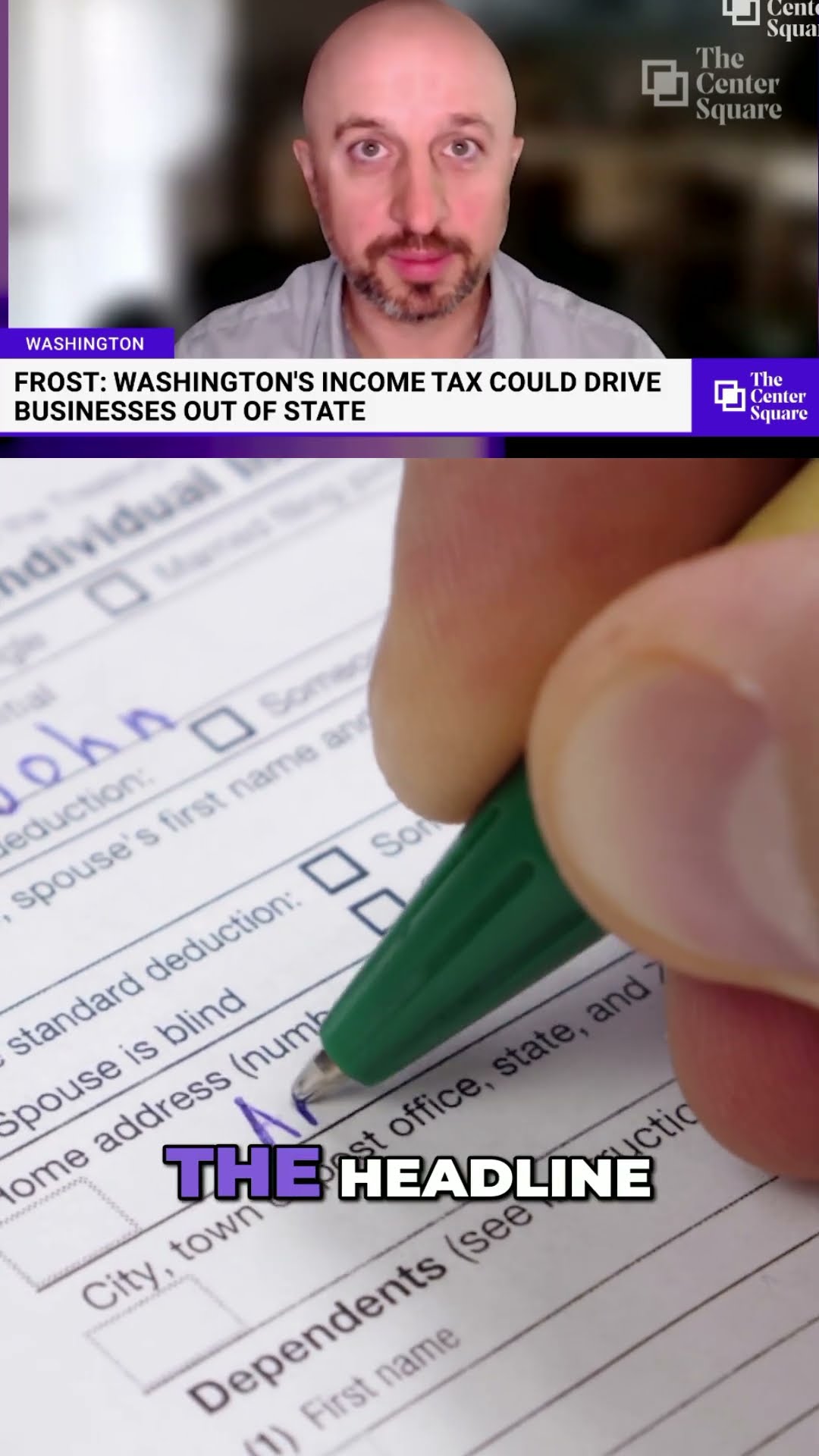 Washington income tax study warns of $2.50 economic loss per $1 taxed