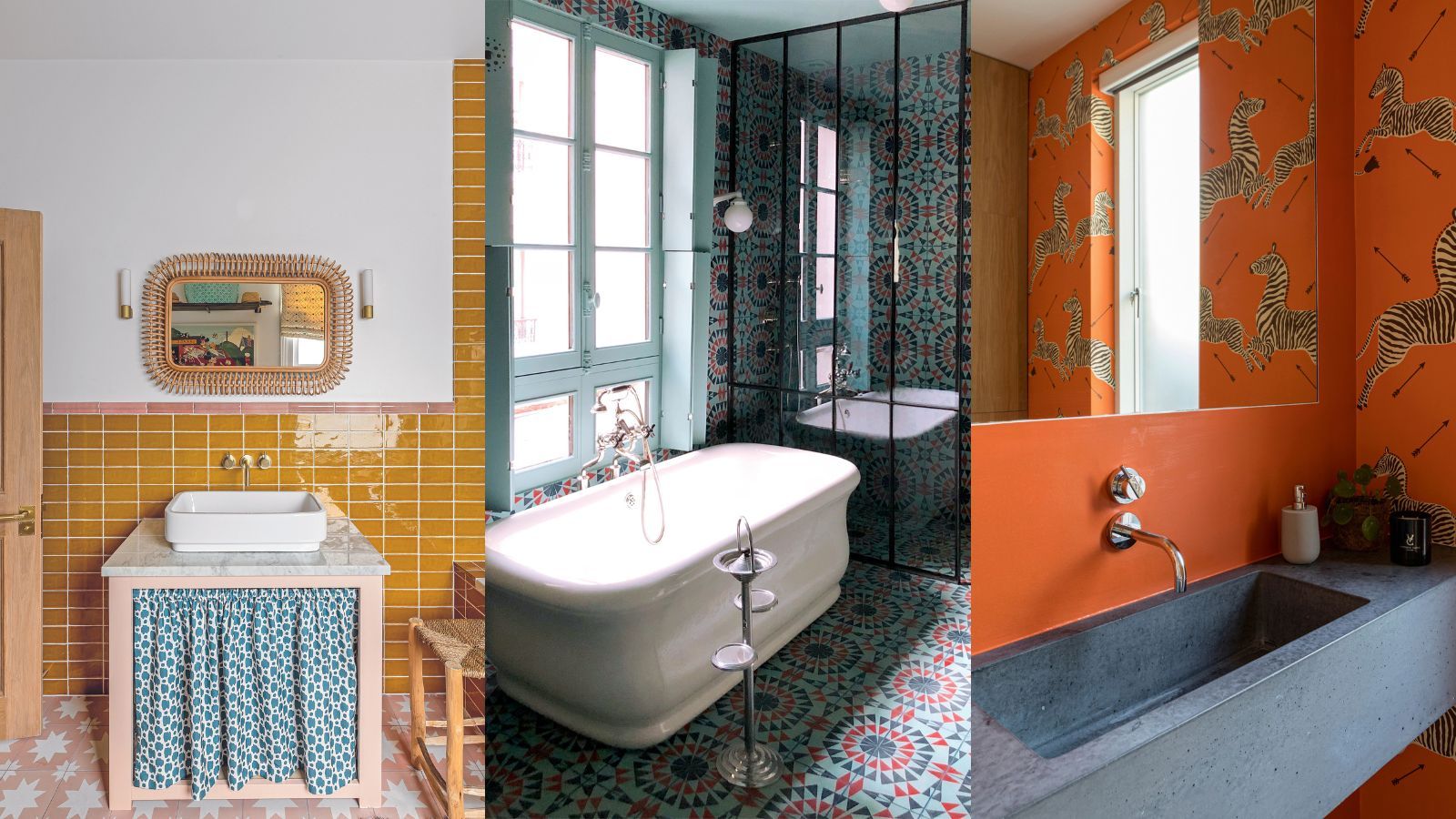 Bright and beautiful bathroom color ideas