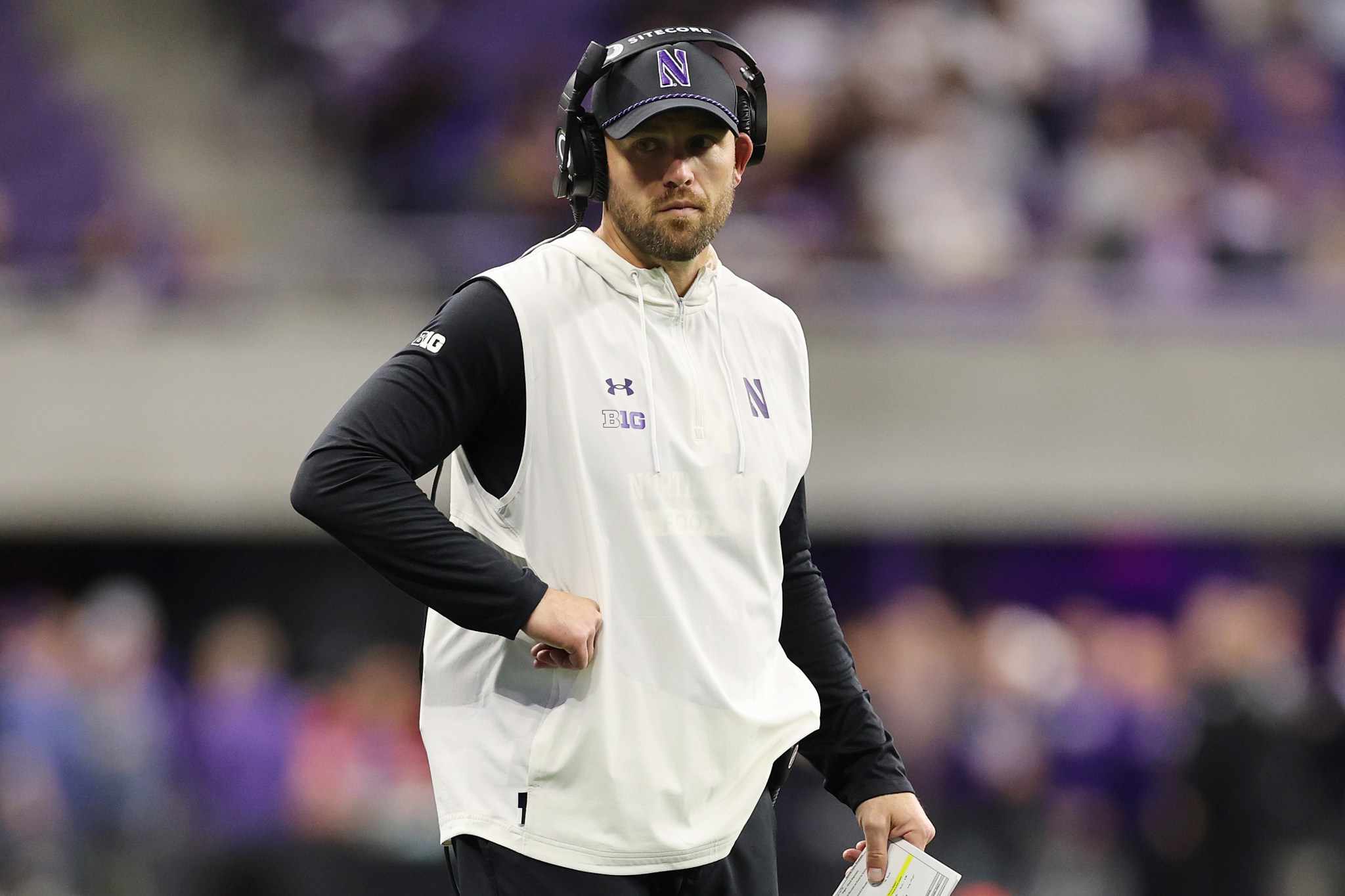 Northwestern coach David Braun has bold message as Wildcats crack top 25