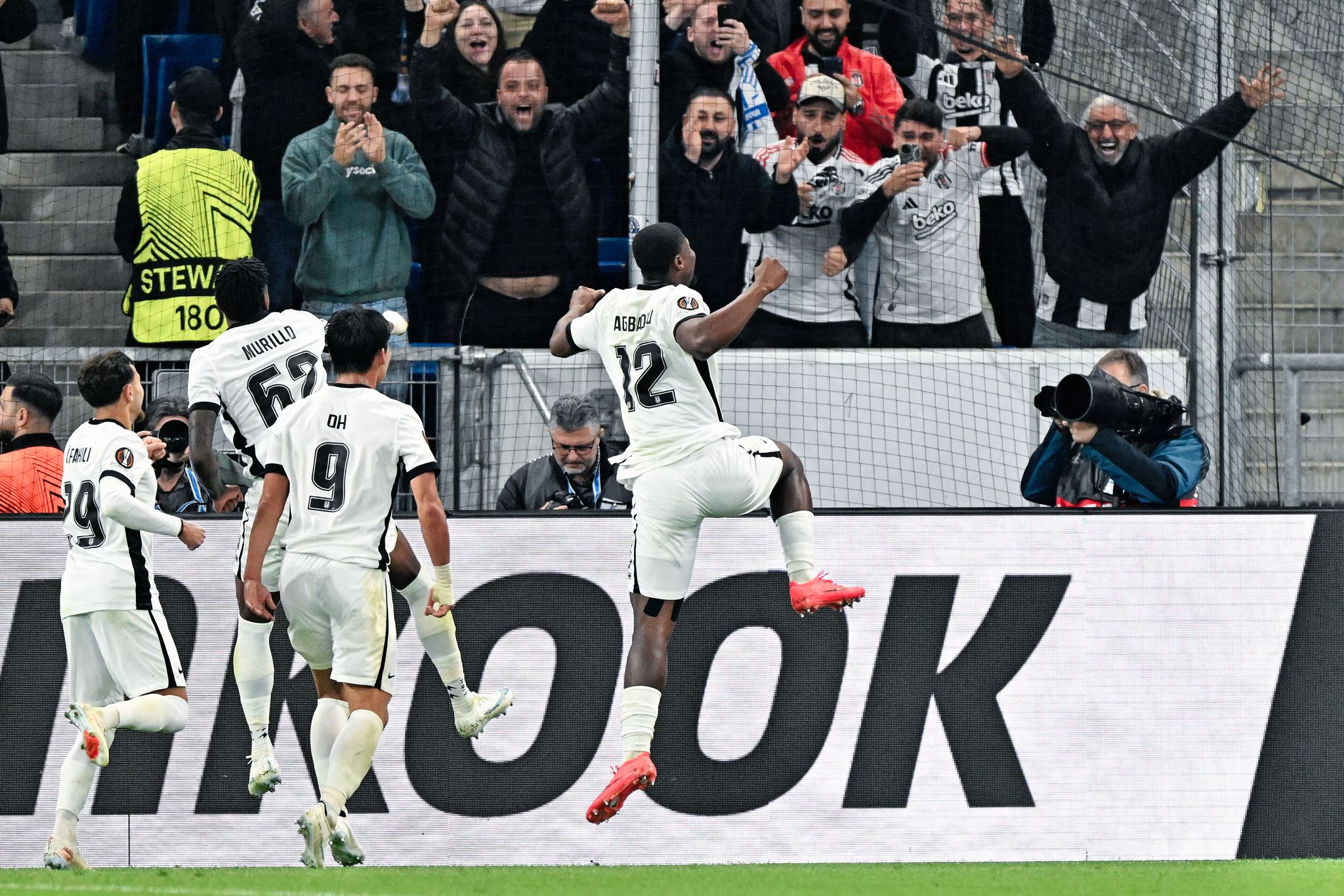 Oh brace as Besiktas down Hoffenheim in Europa League