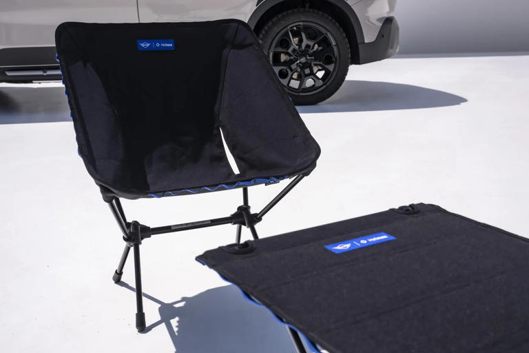 Mini’s new rugged tent-topped Countryman even got its own camping gear
