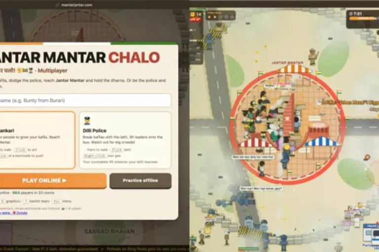 Dodge batons, breach barricades, gather mob: satirical game 'Jantar ...