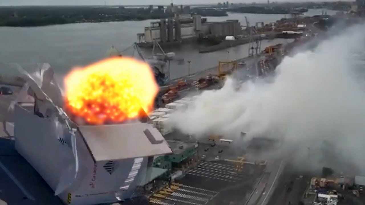 LA freeway explosion & Montreal port fire: Lithium-ion battery crisis