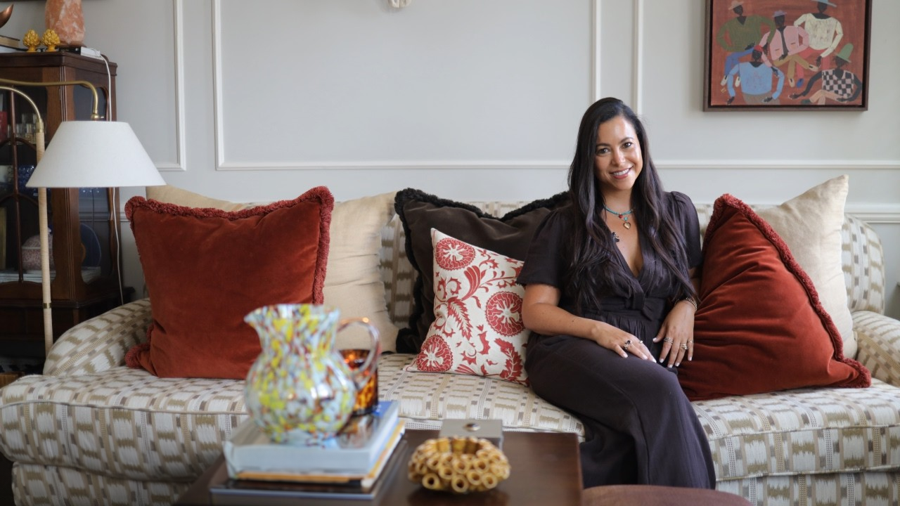 Collected treasures fill this interior designer’s London home