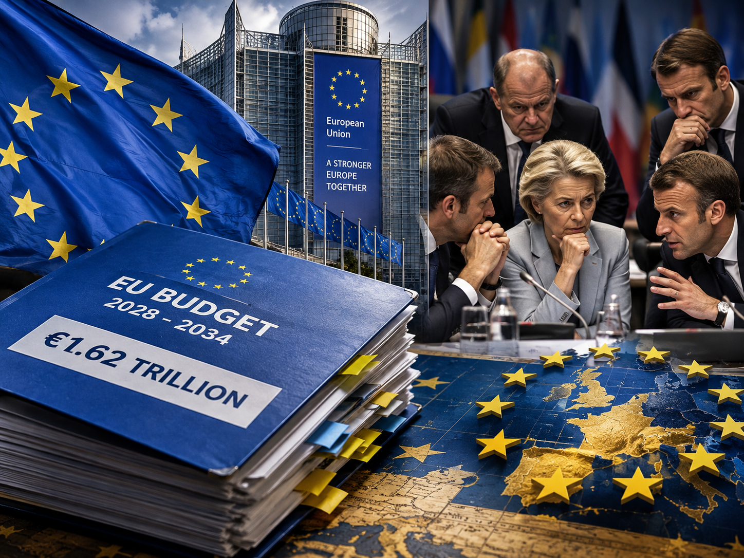 EU budget 2028-2034: Leaders reject €1.62 trillion proposal, casting ...