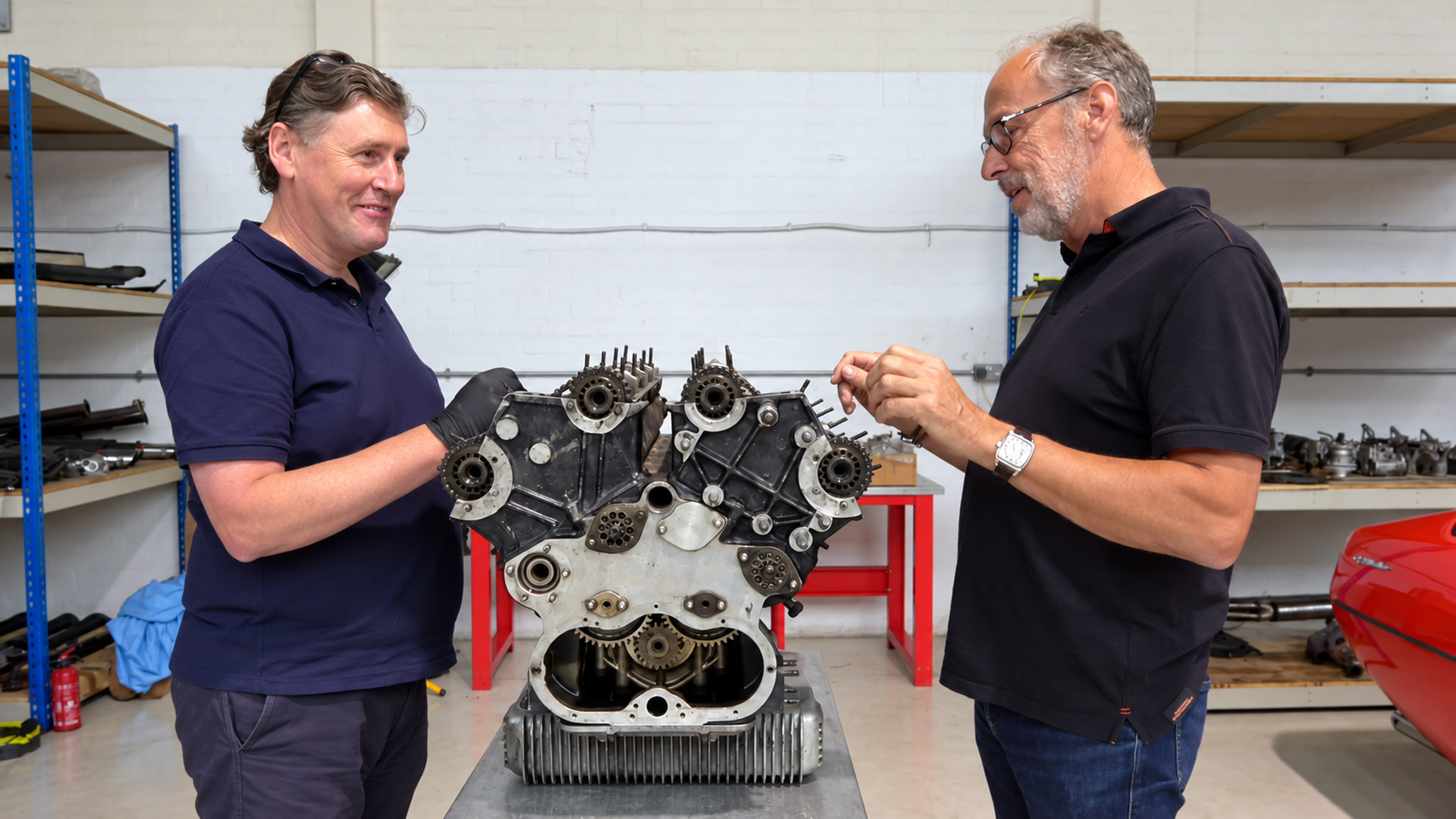 Lamborghini Espada V12 engine rebuild: Stripping the engine