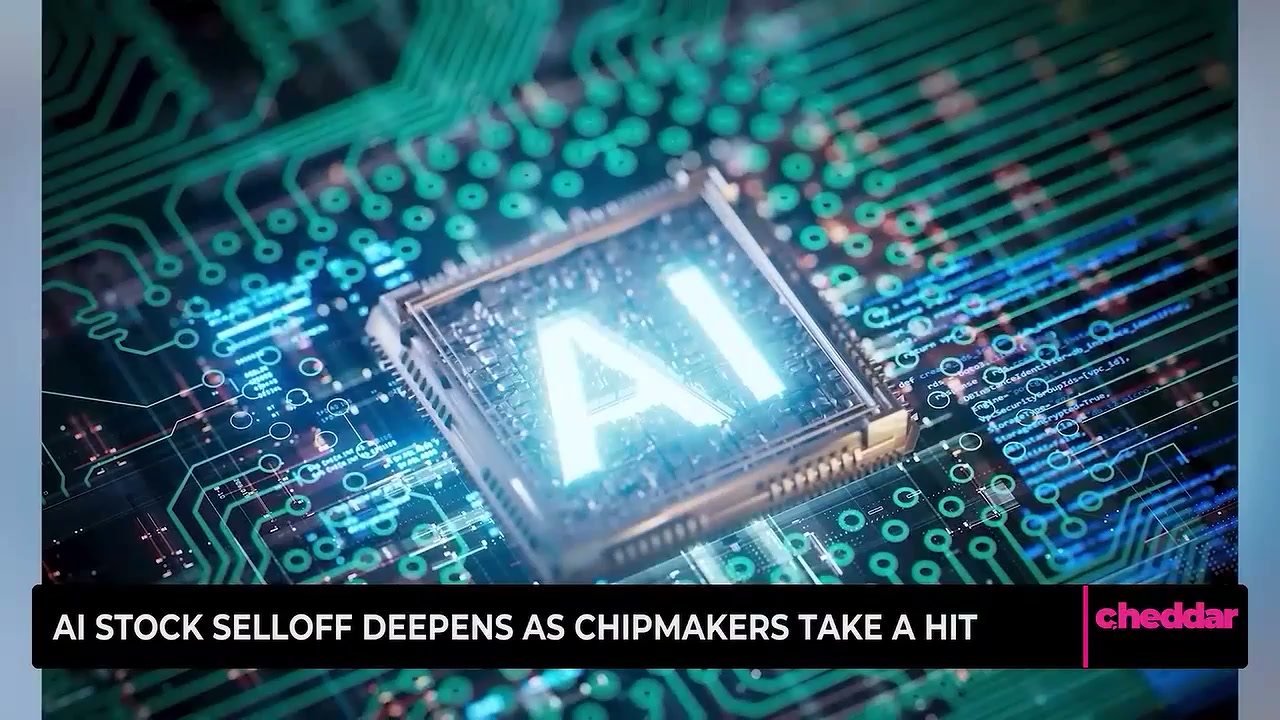 AI stock selloff deepens as chipmakers take a hit