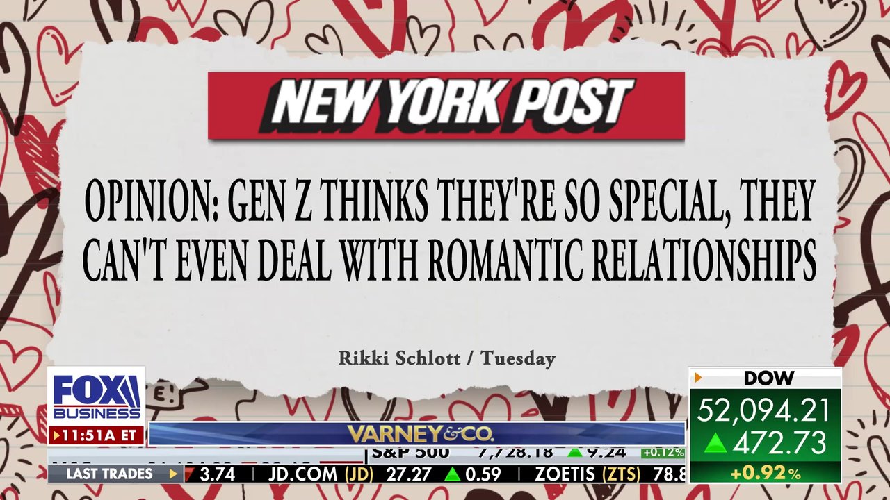 Gen Z entitlement is ruining romantic relationships, Rikki Schlott warns