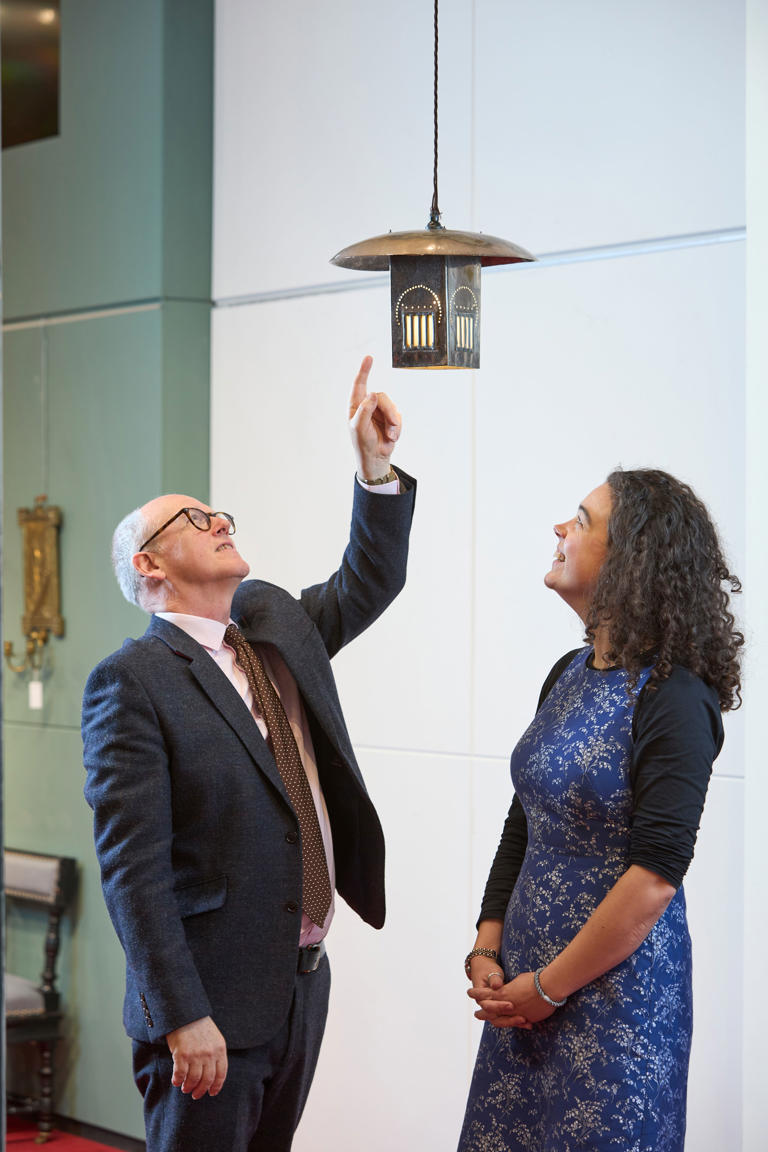 Rare Charles Rennie Mackintosh lantern sells for more than 20 times ...