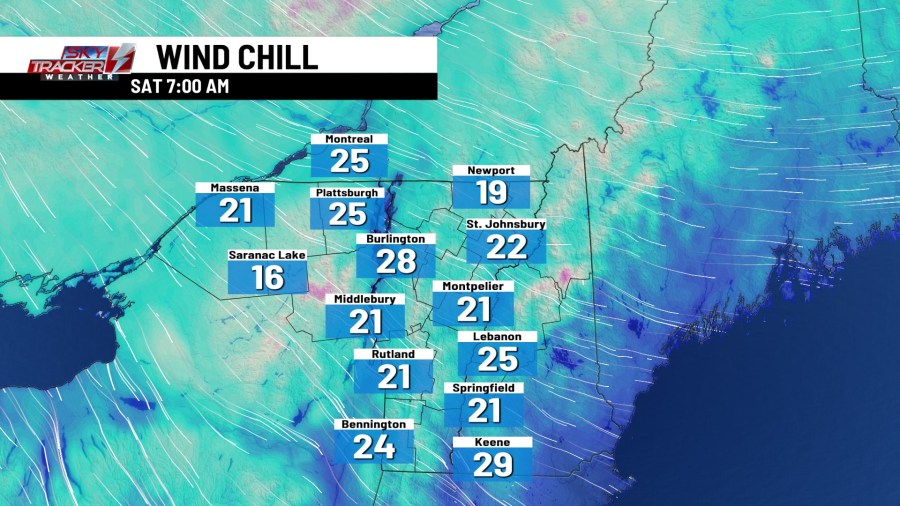 Rain Friday; a few flakes and bitter wind chills Saturday