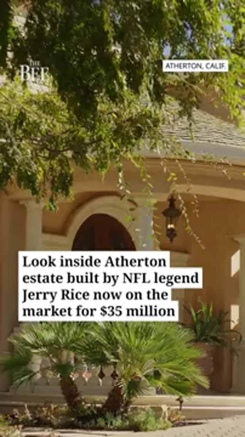 Take a look inside $35 million estate built by NFL legend Jerry Rice