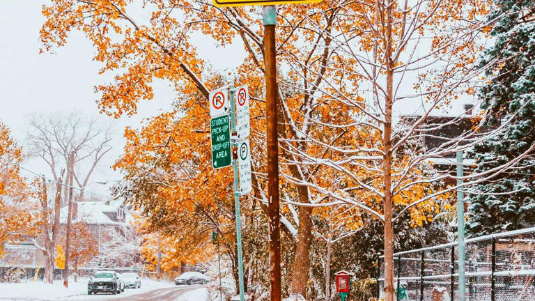 Parts of Ontario could get the first snow of the season from a fall ...