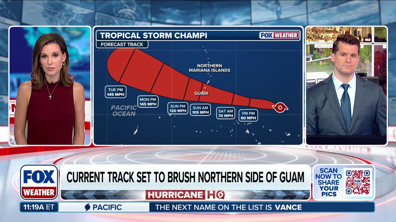 Monster storms brewing in the Pacific as Champi eyes rare Guam landfall ...