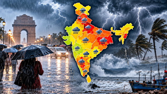 Weather alert October 15, 2026: Rain and thunderstorms expected across ...