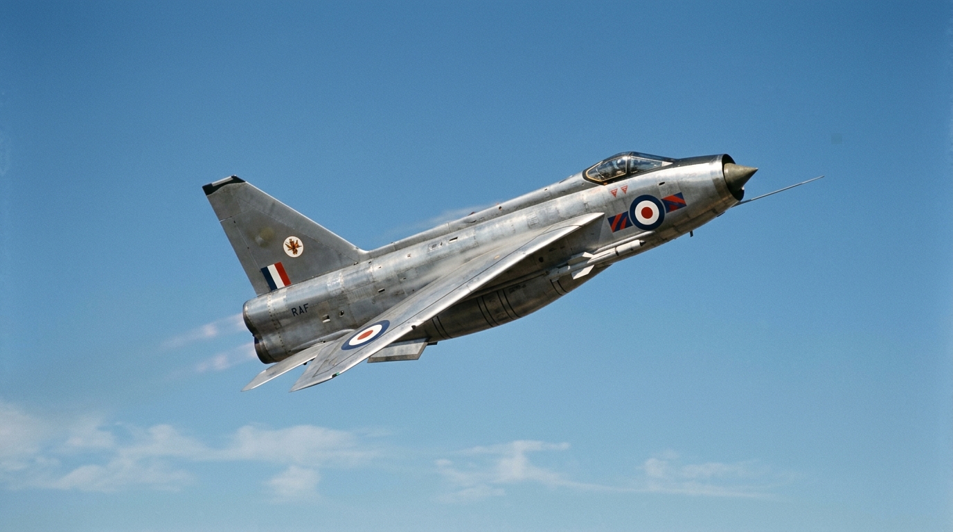How Britain designed the Lightning to catch high-flying Soviet bombers