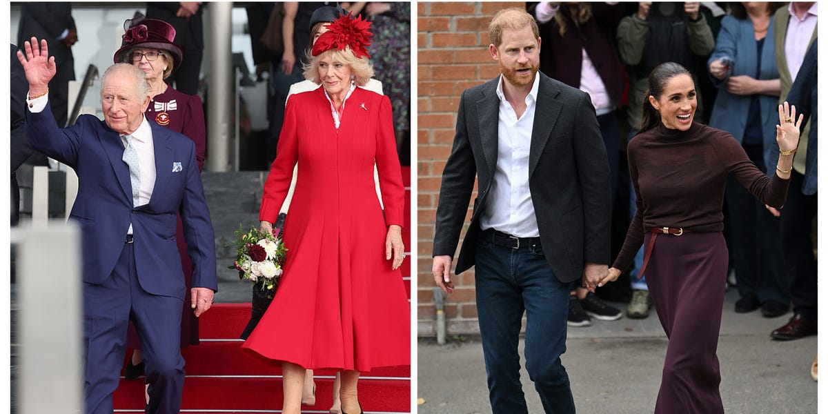 What the royals did today as Prince Harry and Meghan re-entered the ...