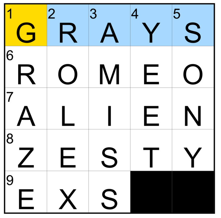 Today’s NYT mini crossword answers for Thursday, Oct. 15