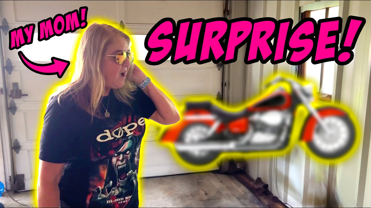 My mom just started riding, and I have a surprise for her!