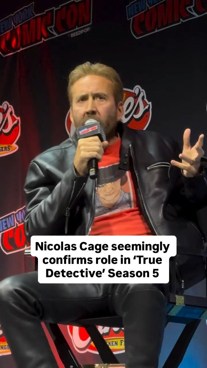 Nicolas Cage seemingly confirms role in ‘True Detective’ season 5