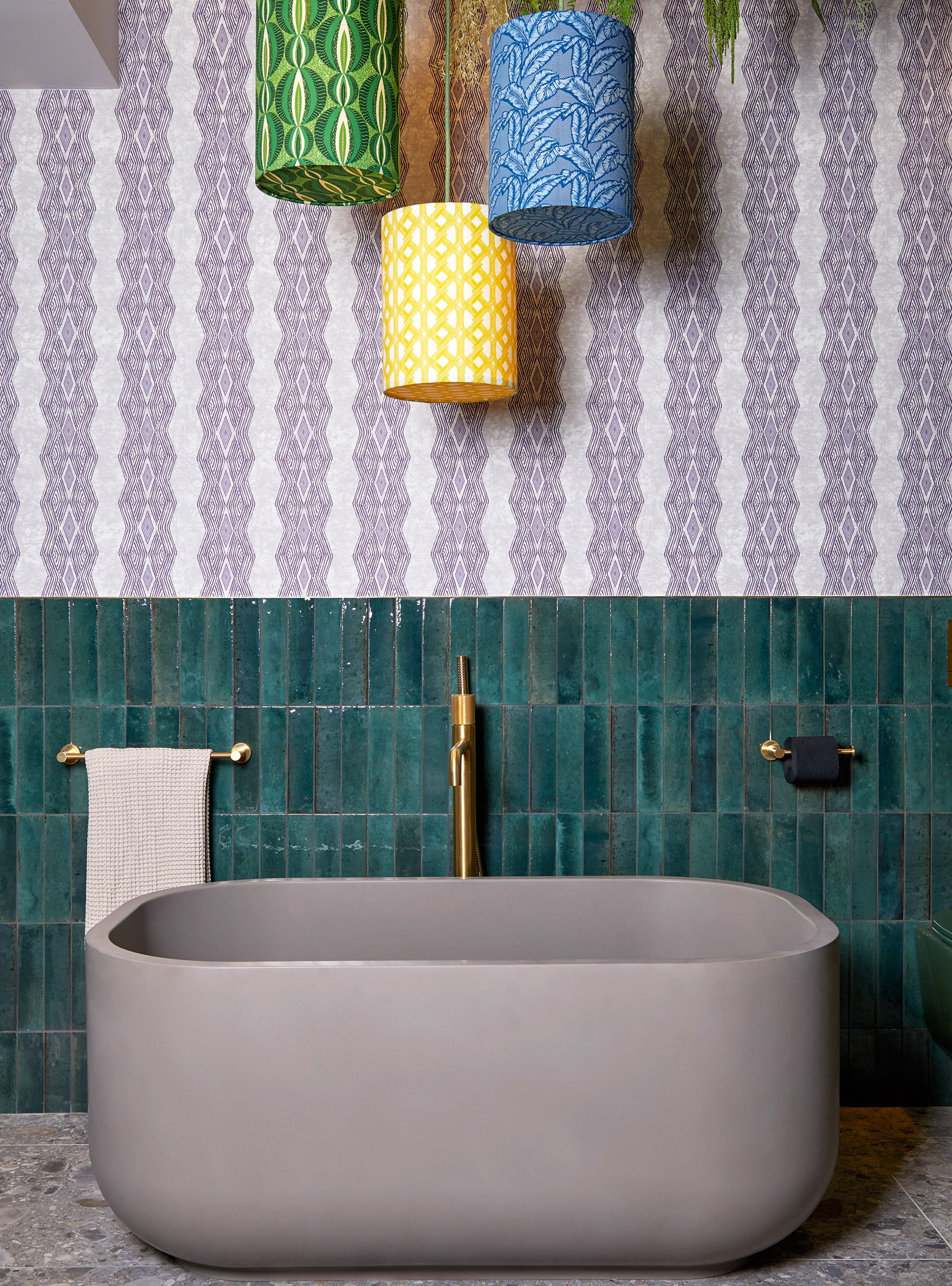 Bright and beautiful bathroom color ideas