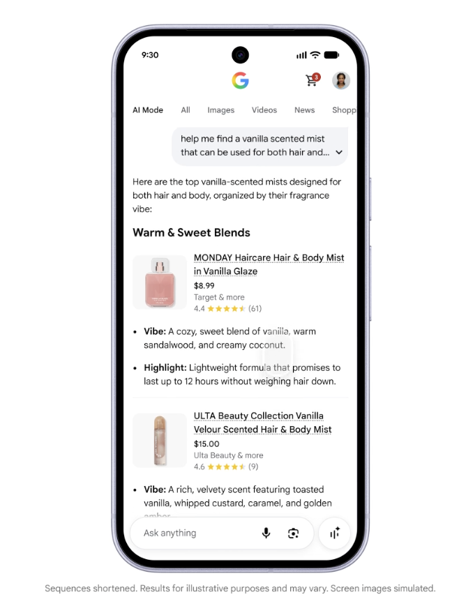 Google launches Universal Cart across Search and Gemini for easier shopping