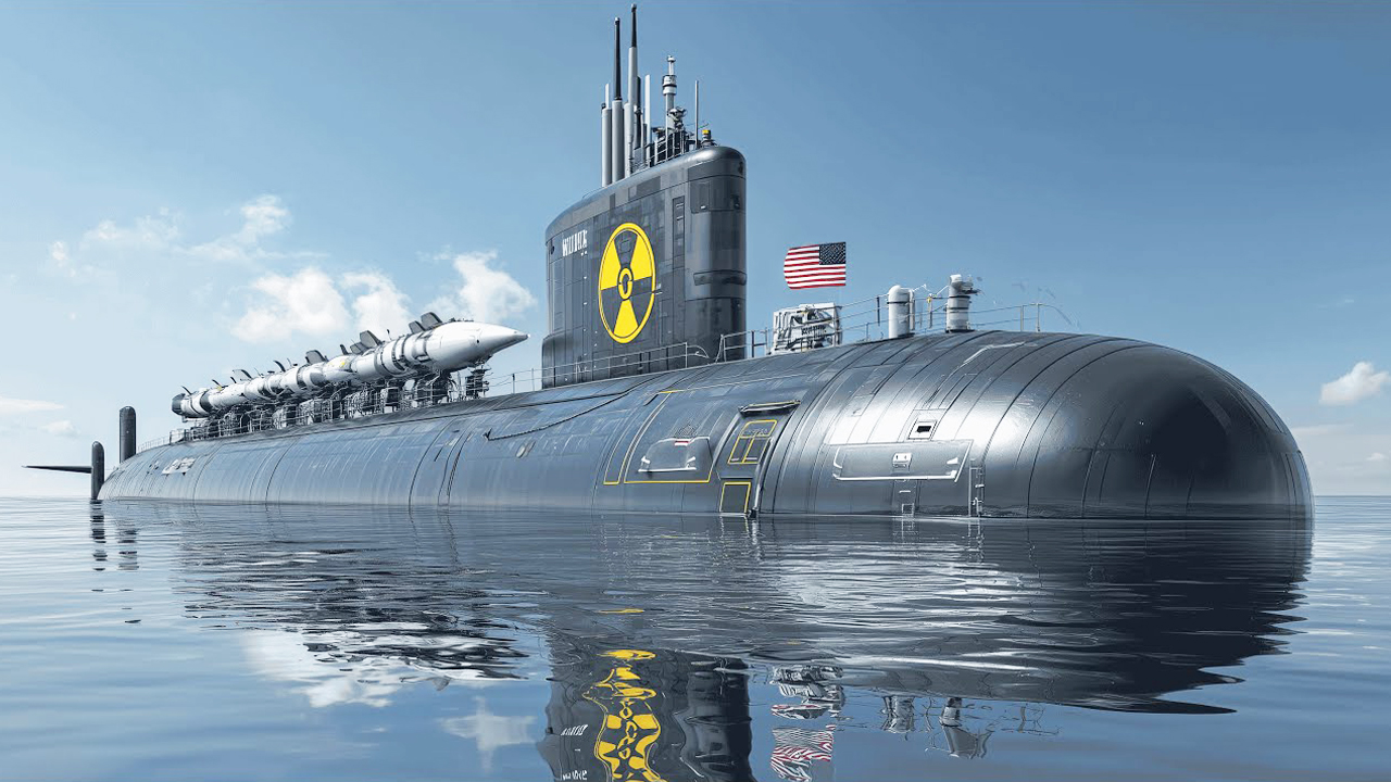 How 16 Trident missiles give one Columbia-class submarine 128 warheads